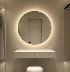 led crystal led mirror